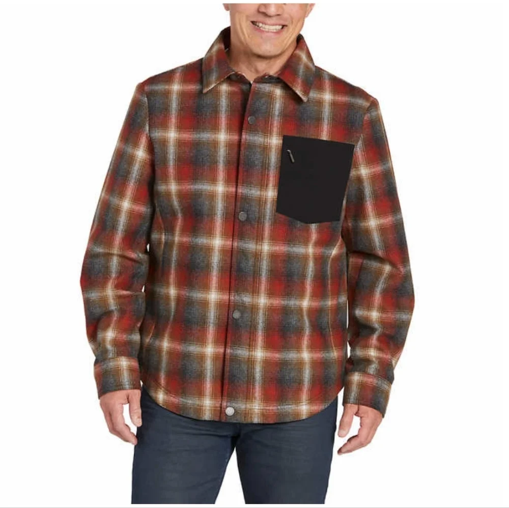 Pendleton Men’s Wool Blend Shirt Jacket nwt, XXL